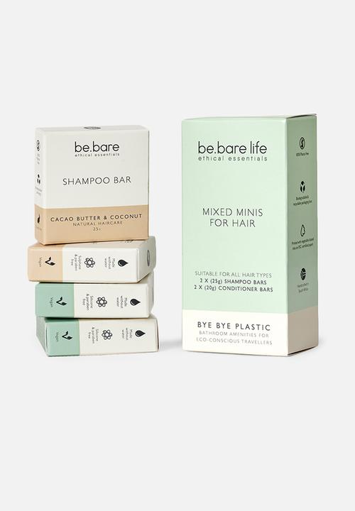 be.bare - Mixed Minis Hair Care - Pack of 4