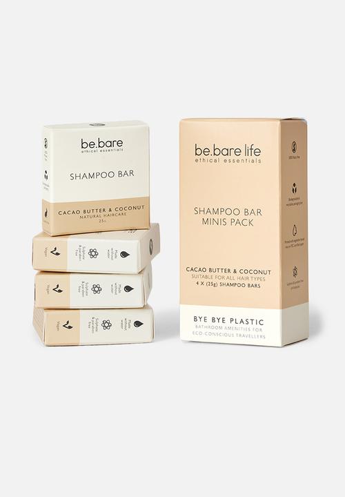 be.bare - Shampoo Bar Minis - Pack of 4