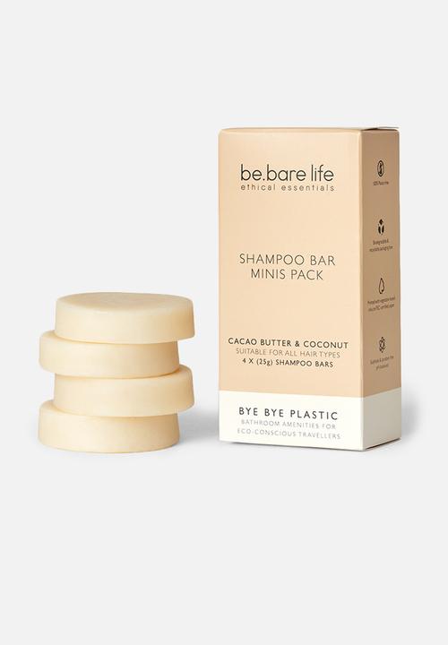 be.bare - Shampoo Bar Minis - Pack of 4