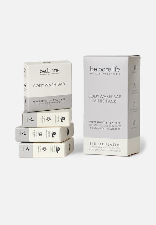 be.bare - Bodywash Bar Minis - Pack of 4