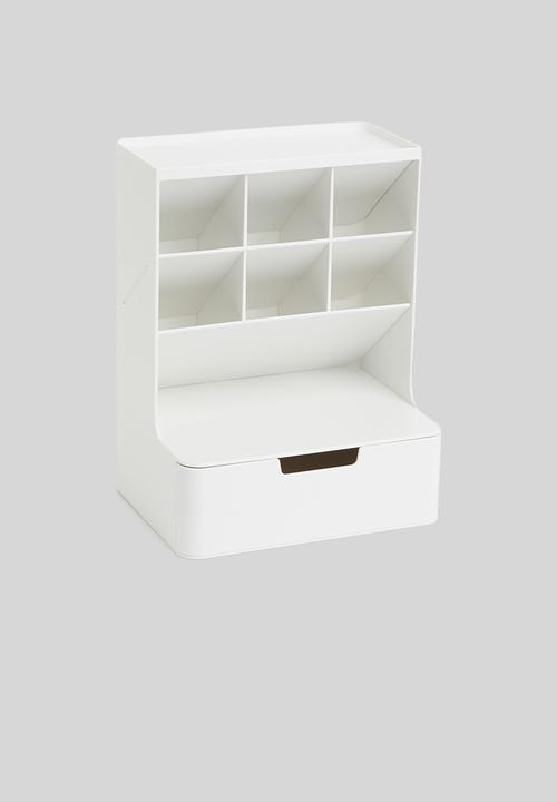 Litem - Hive desk organiser - white