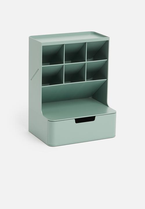 Litem - Hive desk organiser - sage green 