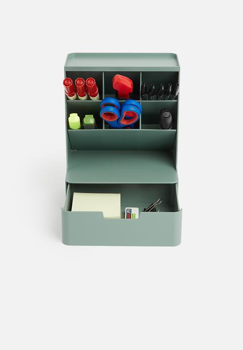 Litem - Hive desk organiser - sage green 