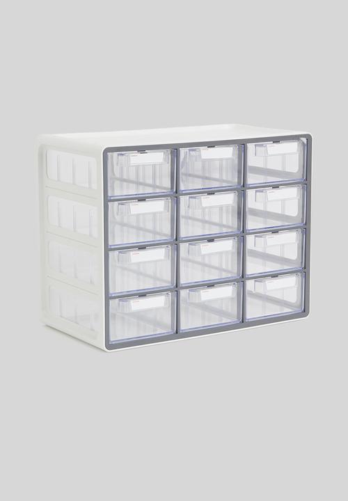 Litem - Up system multibox 12 drawer - grey