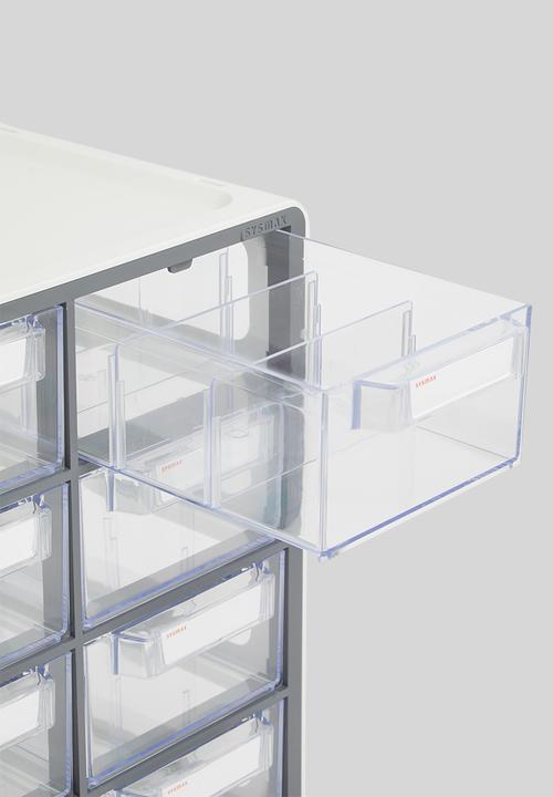 Litem - Up system multibox 12 drawer - grey