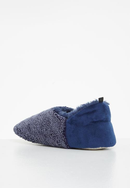 snoozies!® - Mens two tone cut back - blue