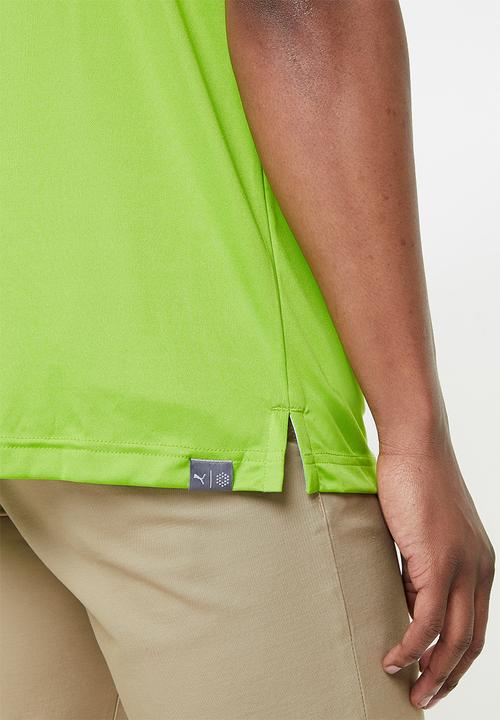 PUMA - Gamer Golf Polo Shirt  - Greenery & quiet shade