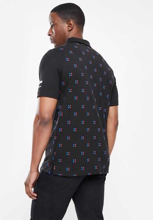 PUMA - BMW  Motorsport AOP Polo Shirt  - black