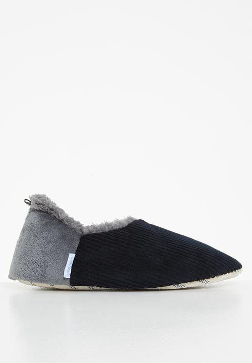 snoozies!® - Mens cut back cord - black