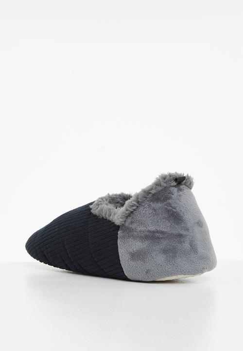 snoozies!® - Mens cut back cord - black