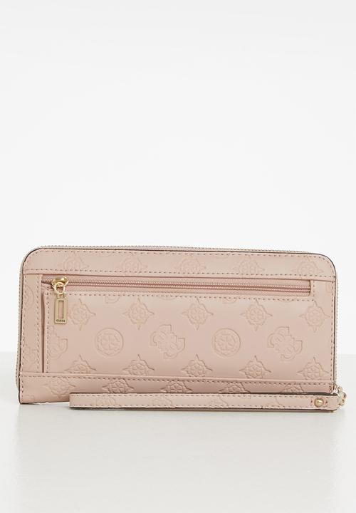 GUESS - Slg bea slg large zip around nat - natural
