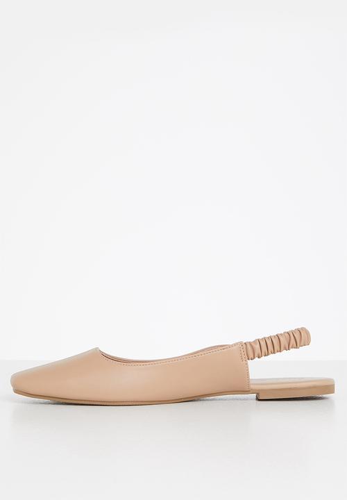 Cotton On - Square ballet slingback - neutral