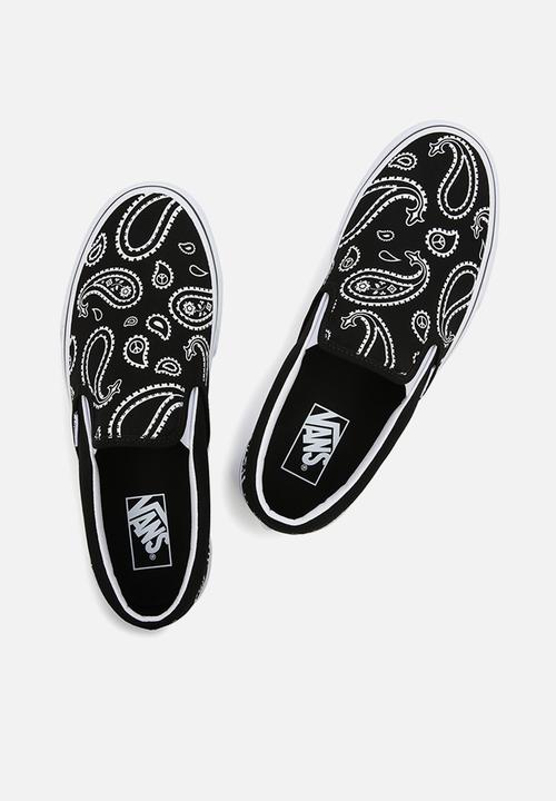 Vans - Ua classic slip-on - (peace paisley) black/true white