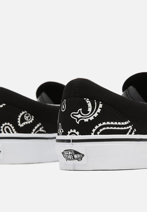 Vans - Ua classic slip-on - (peace paisley) black/true white