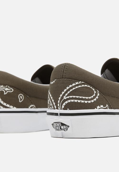 Vans - Ua classic slip-on - (peace paisley) grape leaf/true white