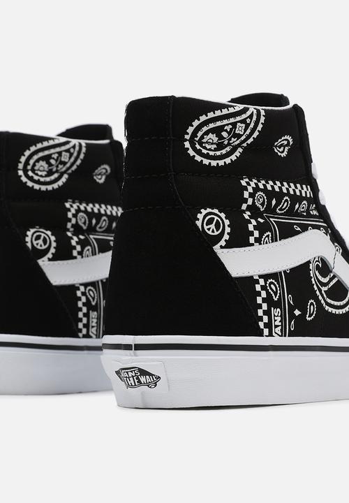 Vans - Ua sk8-hi - (peace paisley) black/true white