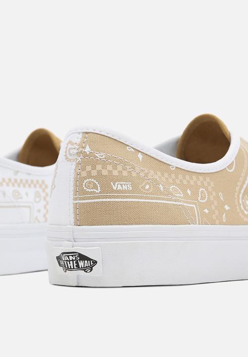 Vans - Ua authentic - (peace paisley) peace/true white