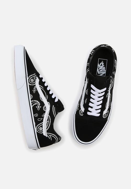Vans - Ua old skool - (peace paisley) black/true white