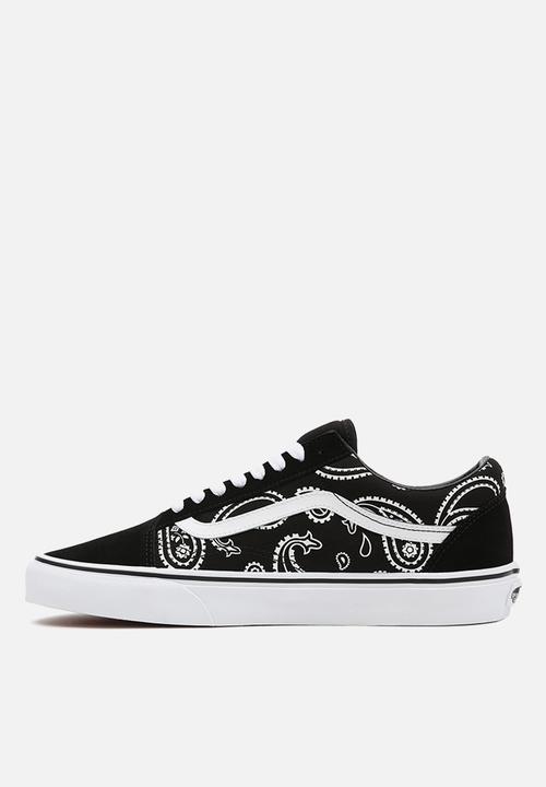 Vans - Ua old skool - (peace paisley) black/true white