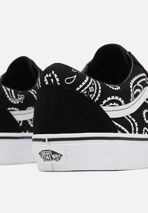 Vans - Ua old skool - (peace paisley) black/true white