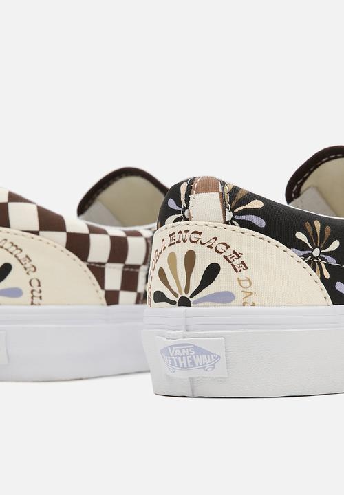 Vans - Ua classic slip-on patchwork - (divine) multi/true white