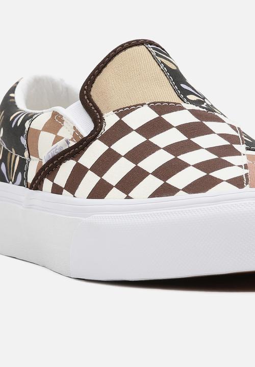 Vans - Ua classic slip-on patchwork - (divine) multi/true white