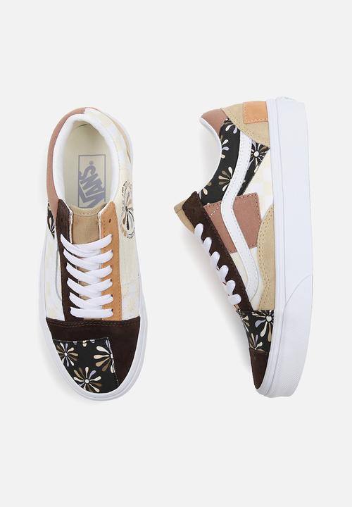 Vans - Ua old skool patchwork - (divine) multi/true white