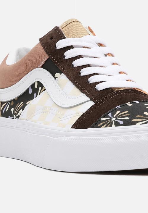 Vans - Ua old skool patchwork - (divine) multi/true white