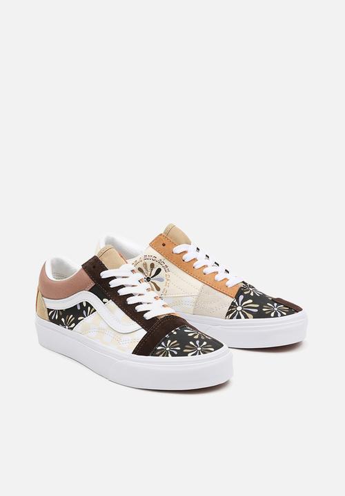 Vans - Ua old skool patchwork - (divine) multi/true white