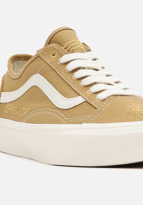 Vans - Ua old skool tapered - (eco theory) mustard gold/true white
