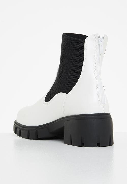 Rock & Co - Stones 1 chelsea boot - white