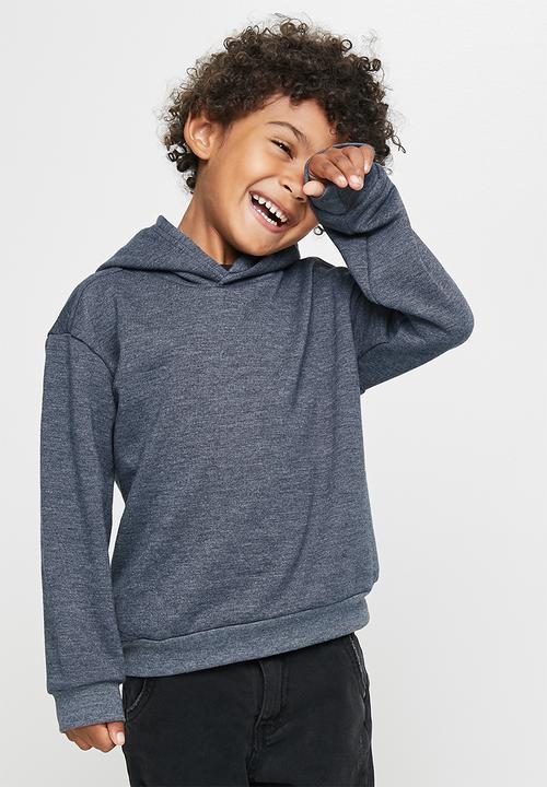 Superbalist Kids - 2 Pack graphic hooded sweatshirt - maroon & navy 