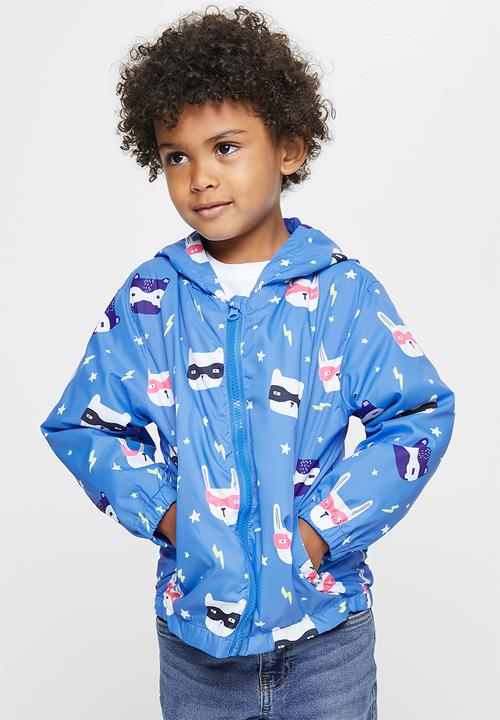 Pop Candy - Boys printed anarak - blue