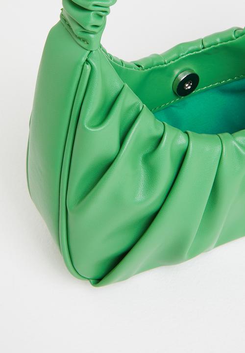 Rubi - Sophie scrunch shoulder bag - green