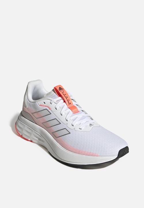 adidas Originals - Runtheworld - ftwr white/silver met./acid red