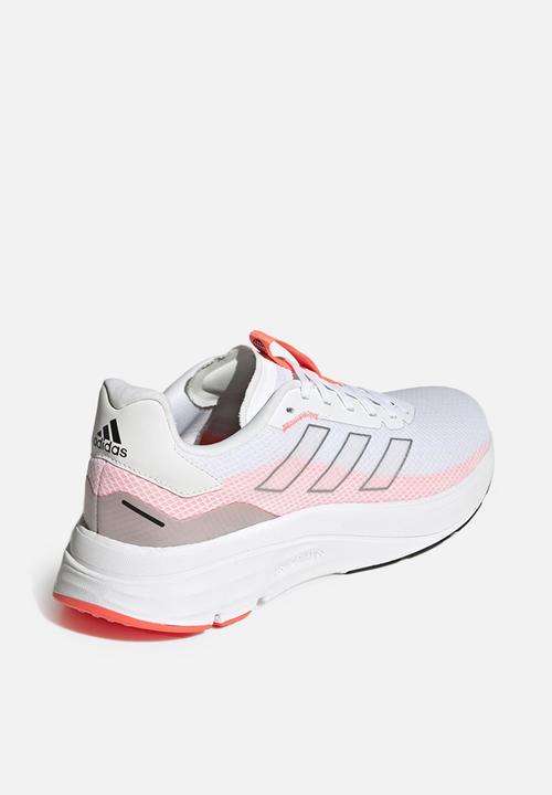 adidas Originals - Runtheworld - ftwr white/silver met./acid red