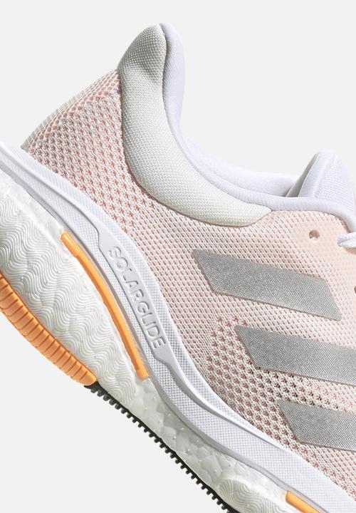 adidas Performance - Solar glide 5 w - core white/silver met./light flash orange