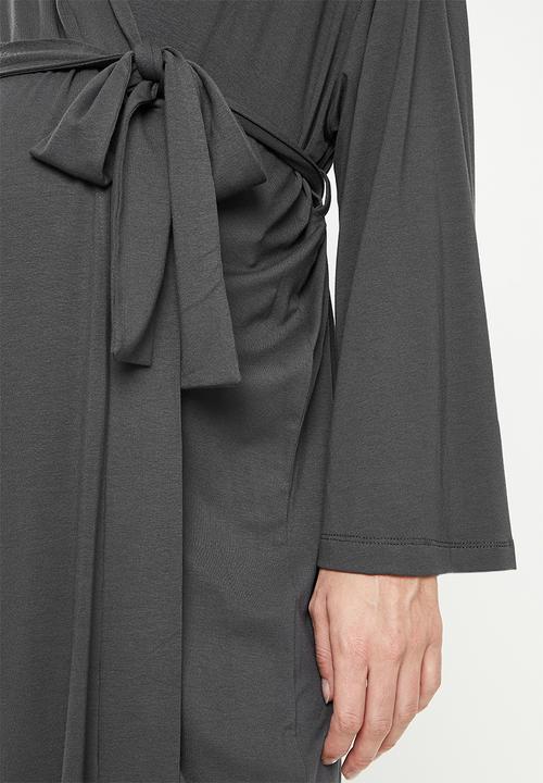 Superbalist - Maternity recovery night gown - ebony