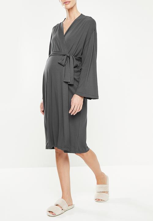Superbalist - Maternity recovery night gown - ebony