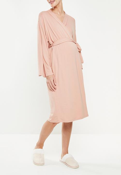 Superbalist - Maternity recovery night gown - rose smoke