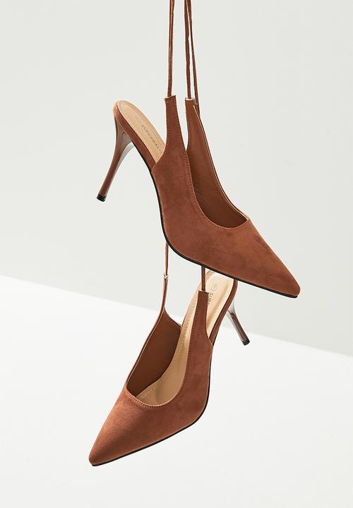 Superbalist - Nina closed stileto heel - brown