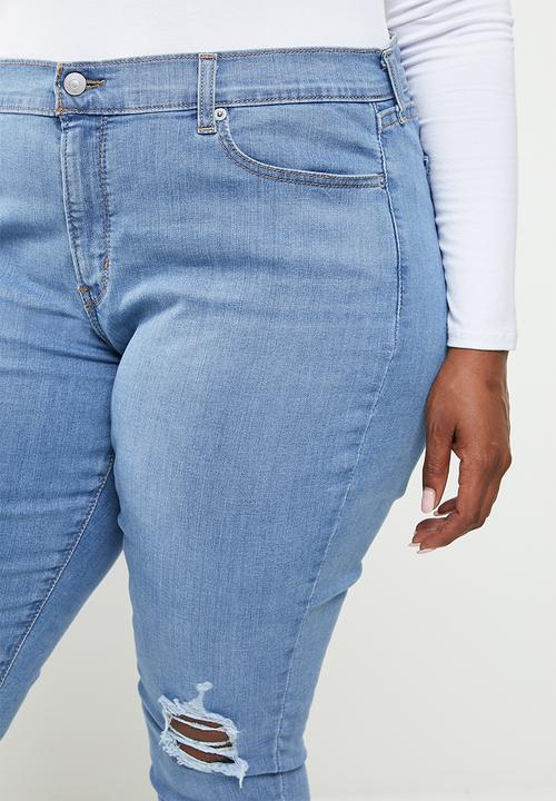 Levi’s® - Curvy super skinny quebec high sa - blue 
