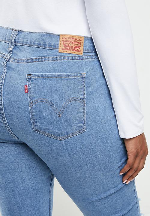 Levi’s® - Curvy super skinny quebec high sa - blue 