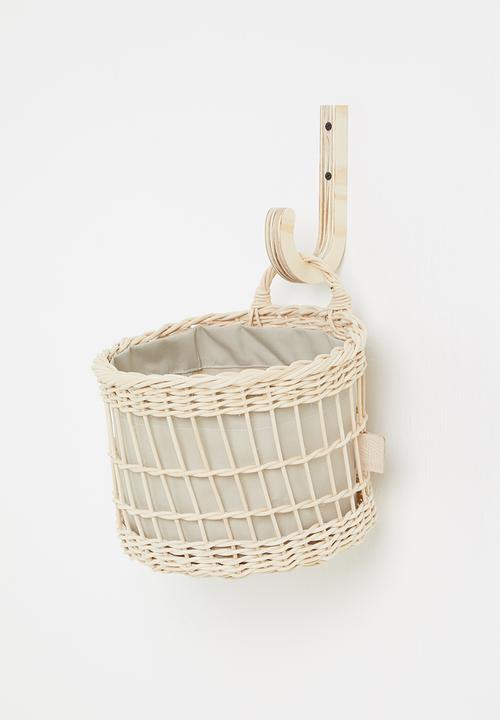 The Baskiti Co. - Baskiti planter and hook combo - natural