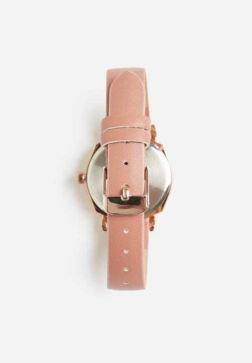 Badgirl - Badgirl blush crush watch - pink