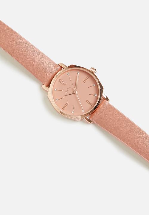 Badgirl - Badgirl blush crush watch - pink