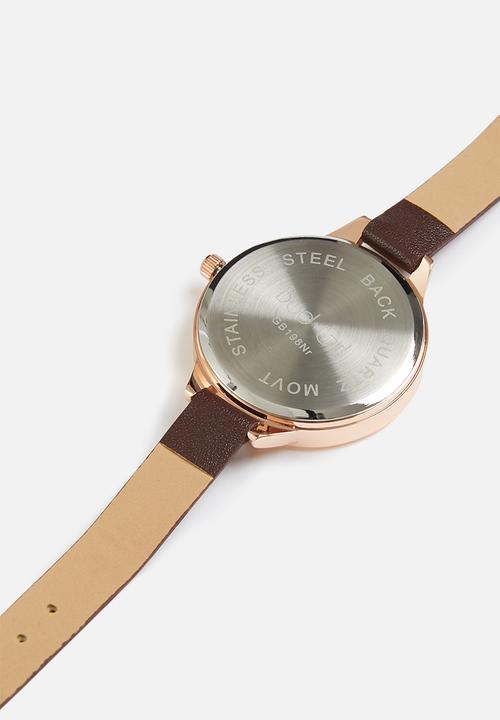 Badgirl - Badgirl fleur watch - gold