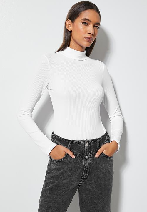 Superbalist - 3-Pack funnel neck rib tops - multi 