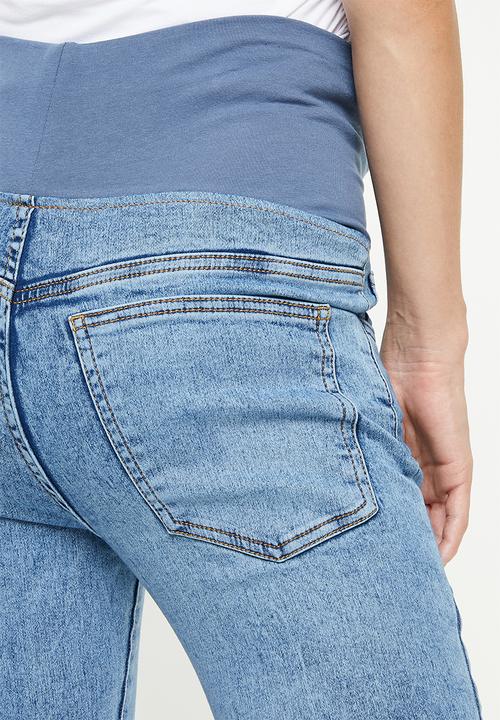Cotton On - Maternity super stretch jean (over belly) - haven blue