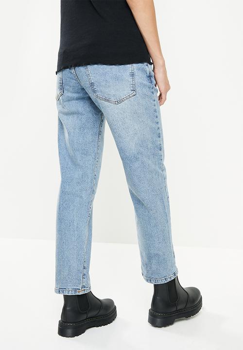 Cotton On - Maternity straight stretch jean (over belly) - wategos blue